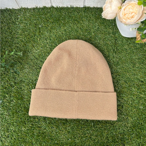 Vince Fine Rib Double Layer Cuff
Knit Hat Women\'s Brown like new main image 8